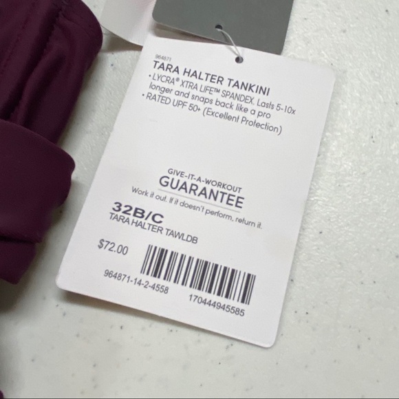 Athleta  WILD BLOOM Tara Halter Tankini Swim - Picture 4 of 5